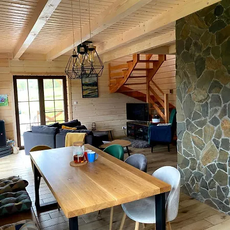 Chalet Gorskie Formy - Drewniany Dom W Gorach Z Balia *