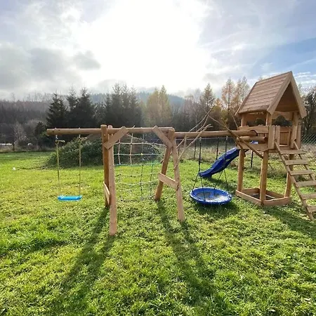 Gorskie Formy - Drewniany Dom W Gorach Z Balia Chalet Leszczyniec