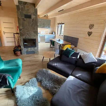 Chalet Gorskie Formy - Drewniany Dom W Gorach Z Balia