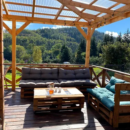 Gorskie Formy - Drewniany Dom W Gorach Z Balia Chalet Leszczyniec