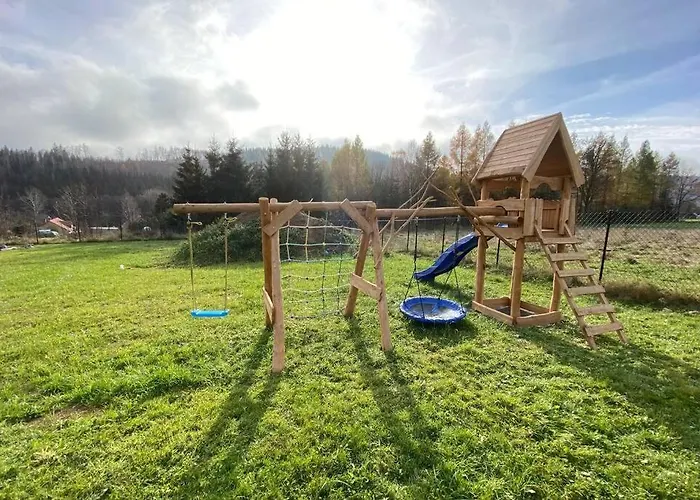 Gorskie Formy - Drewniany Dom W Gorach Z Balia Chalet Leszczyniec